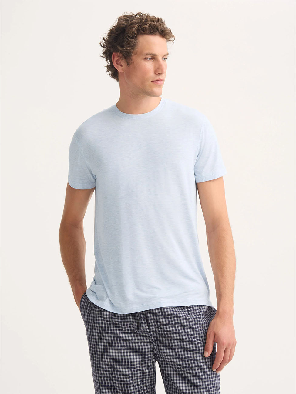 Derek Rose Basel Micro Modal Stretch Men's T-Shirt