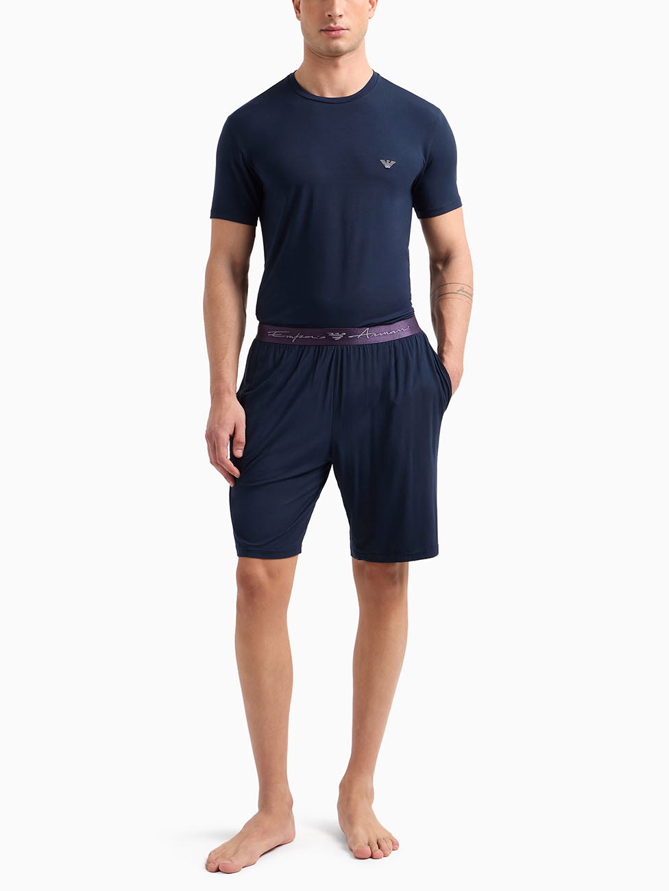 Emporio Armani Soft Modal Short Pyjamas