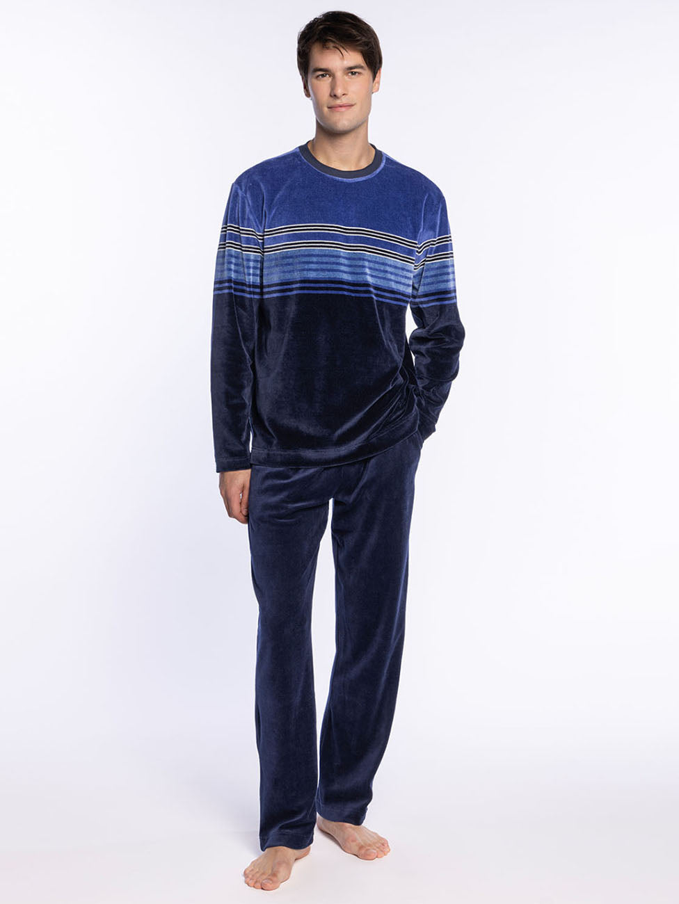 Punto Blanco Elegance Long Velvet Pyjama