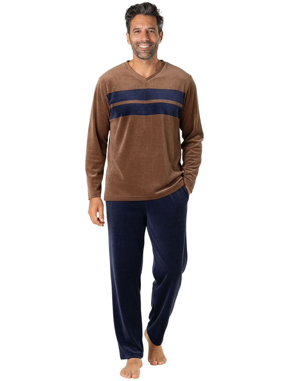 Eminence Long Velvet Men's Pyjama