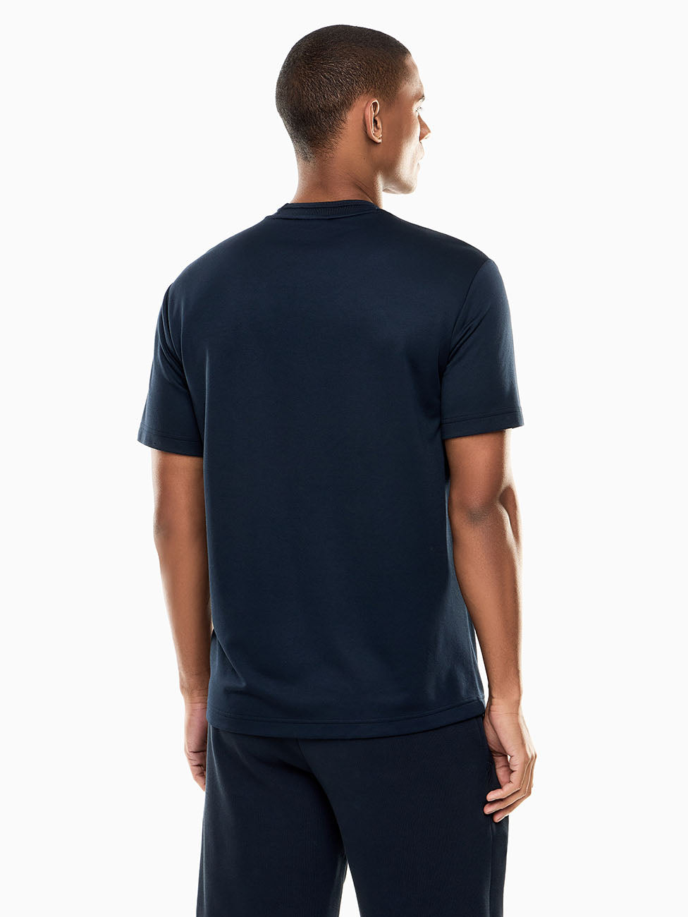 EA7 Lux Identity Modal-blend Jersey T-shirt