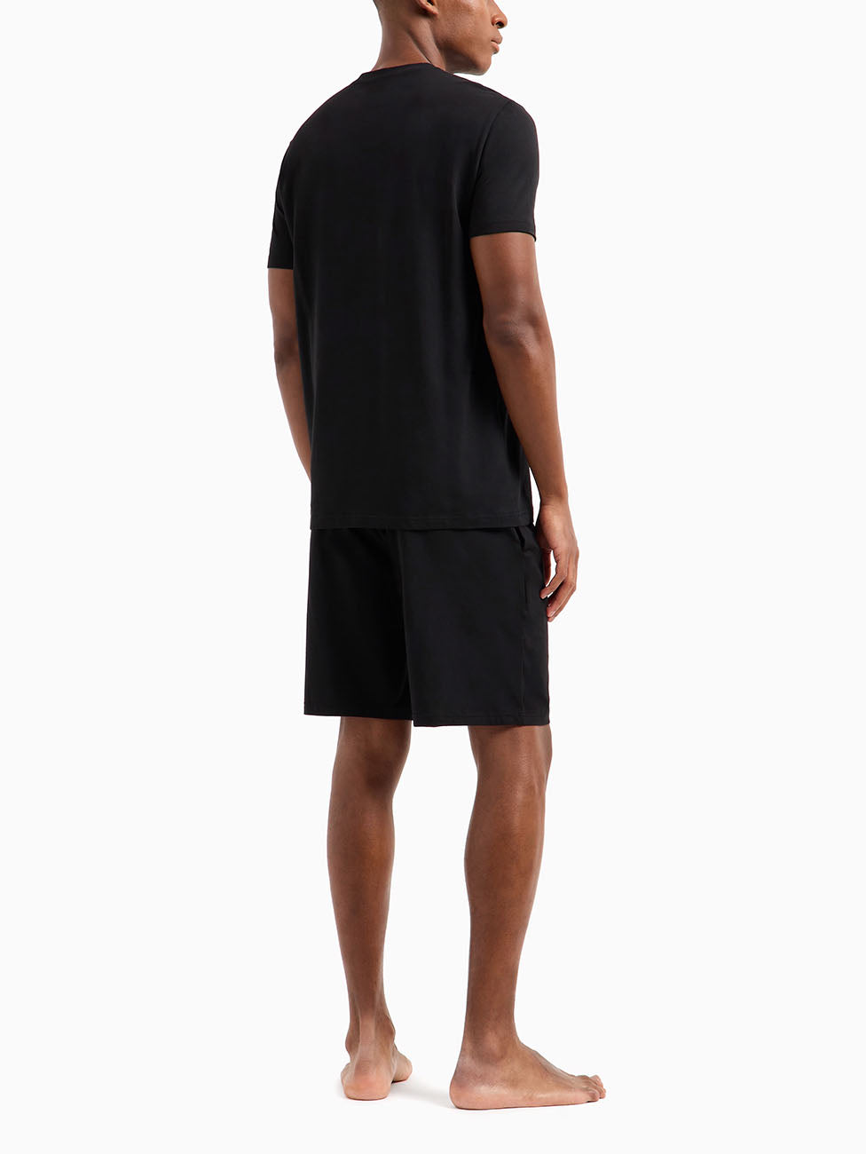 Emporio Armani Mega Logo Organic Cotton Short Pyjamas
