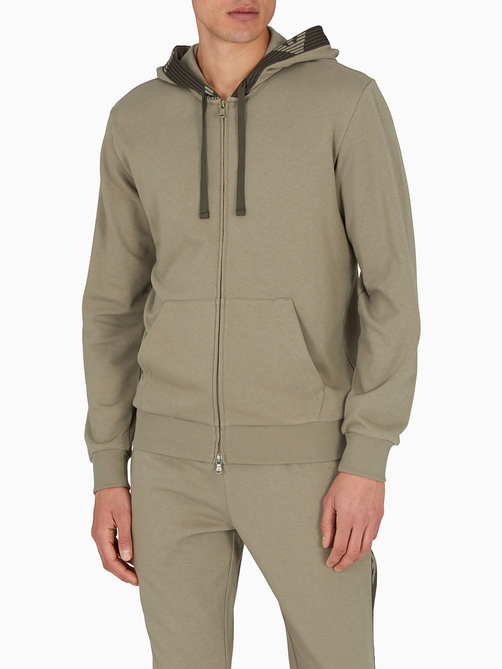 Emporio Armani Lounge Woven Tape Sweatshirt