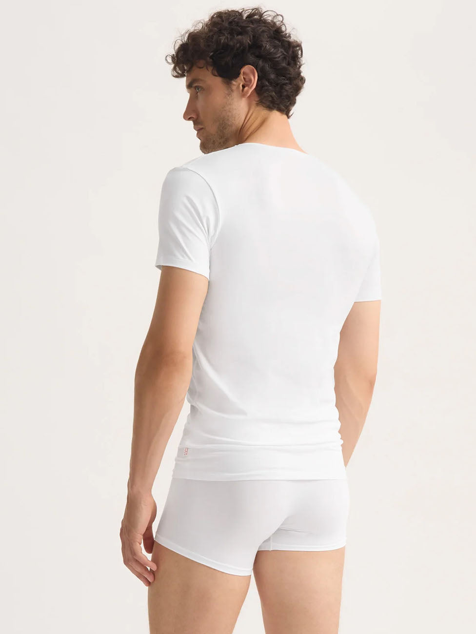 Derek Rose Jack Pima Cotton V-Neck T-Shirt