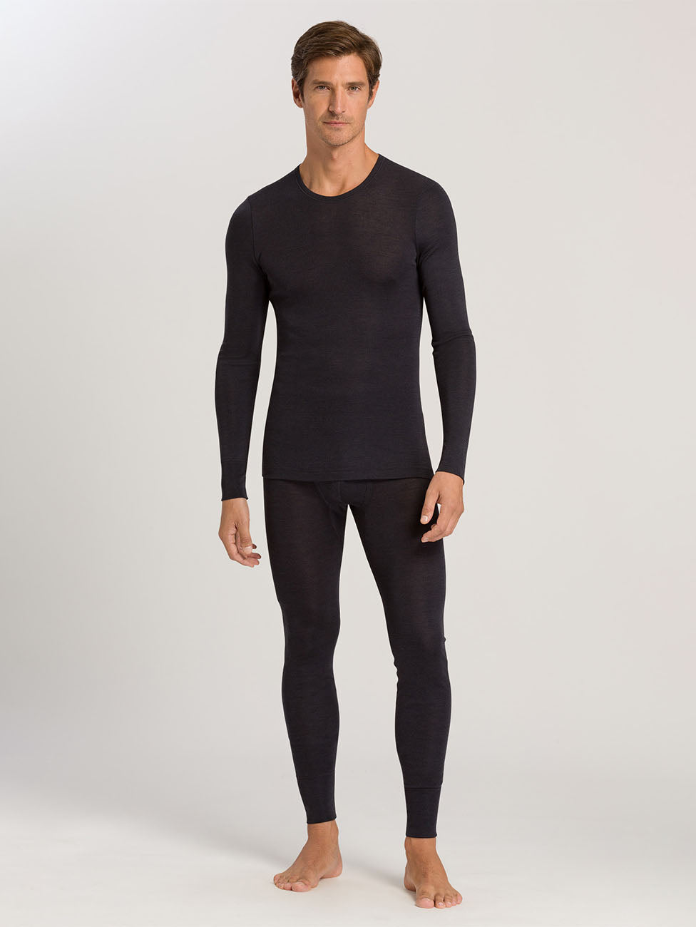 Hanro Woolen Silk Long Sleeve Shirt