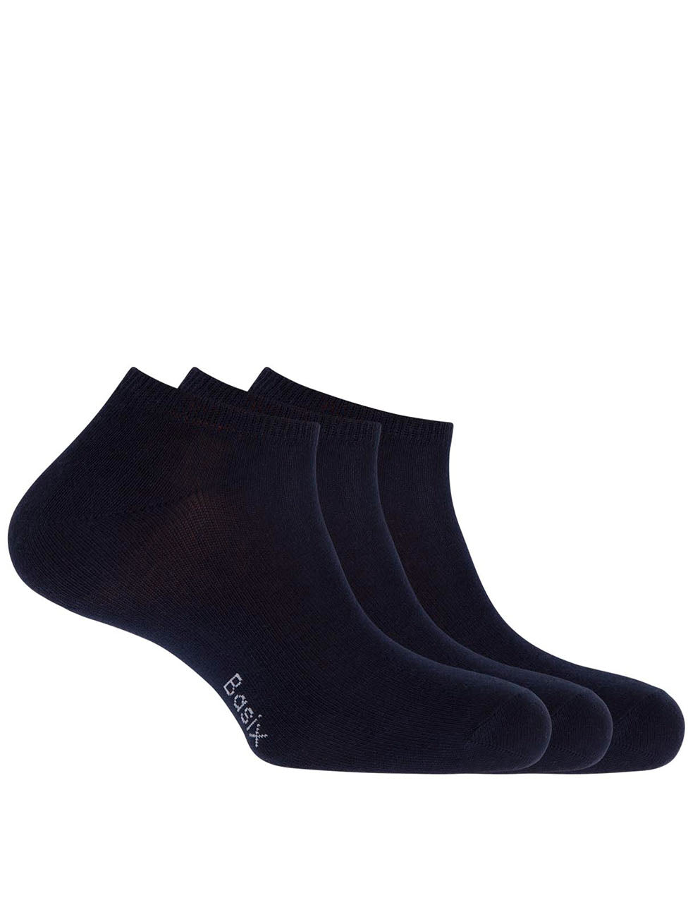 Punto Blanco Basix Plain Cotton Socks (Pack of 3)