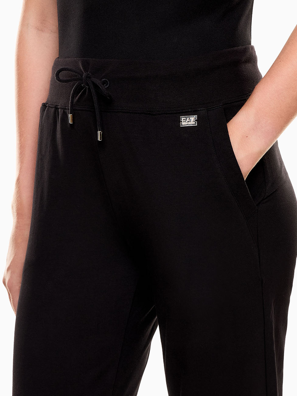 EA7 Core Lady Stretch-cotton Joggers
