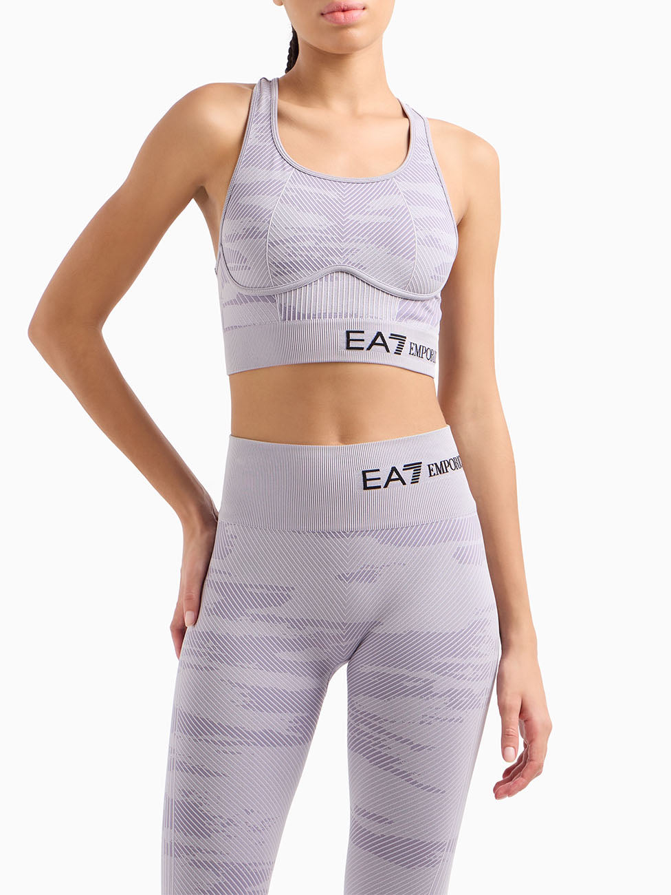 EA7 Dynamic Athlete Vigor7 Sports Bra