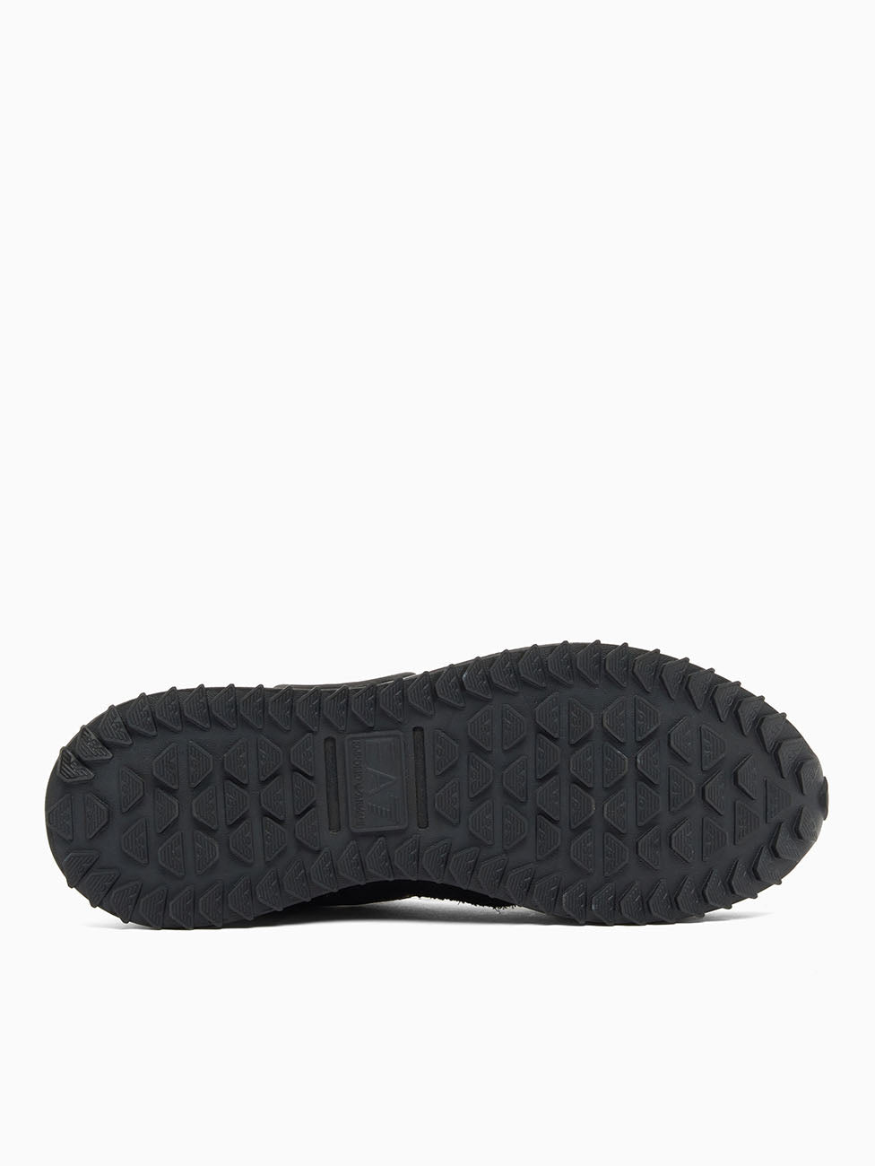 EA7 Triple Black Vintage Running Nylon+ Sneakers