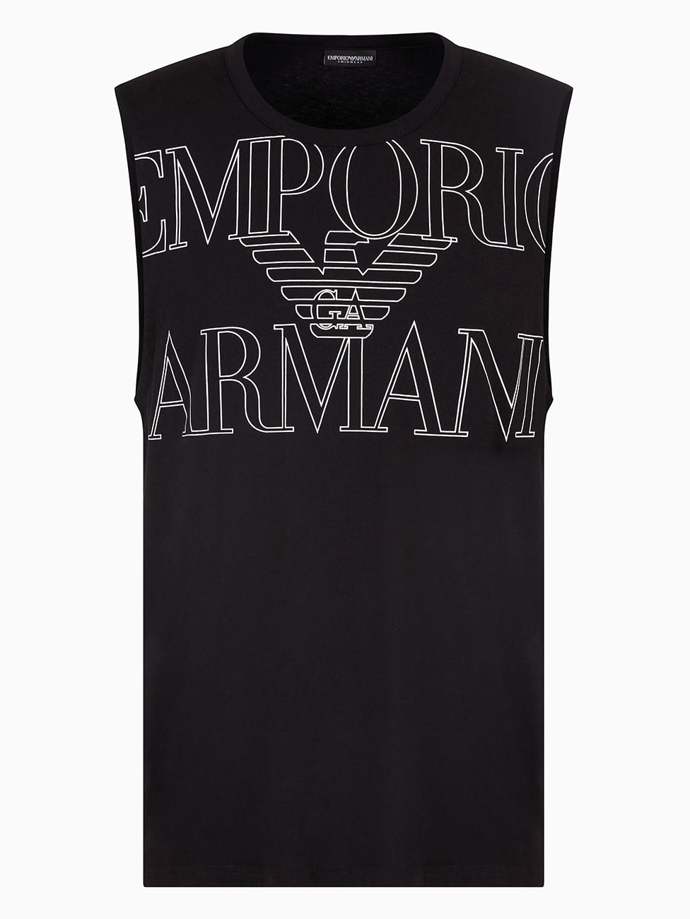 Emporio Armani Bold Logo Beach Tank Top