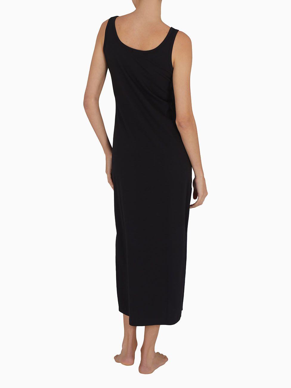 Emporio Armani Logo Print Strapless Nightdress