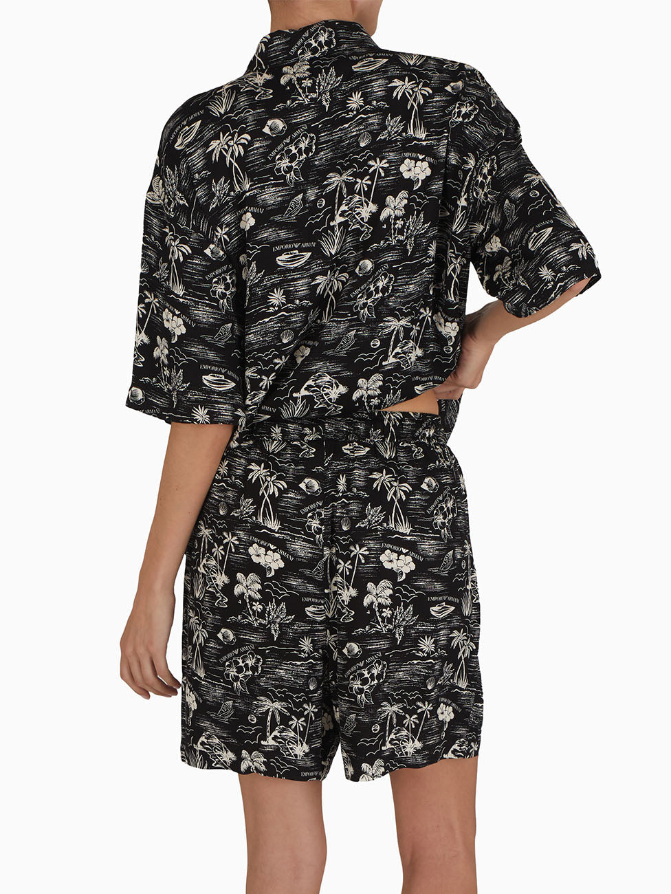 Emporio Armani Printed Beach Shorts