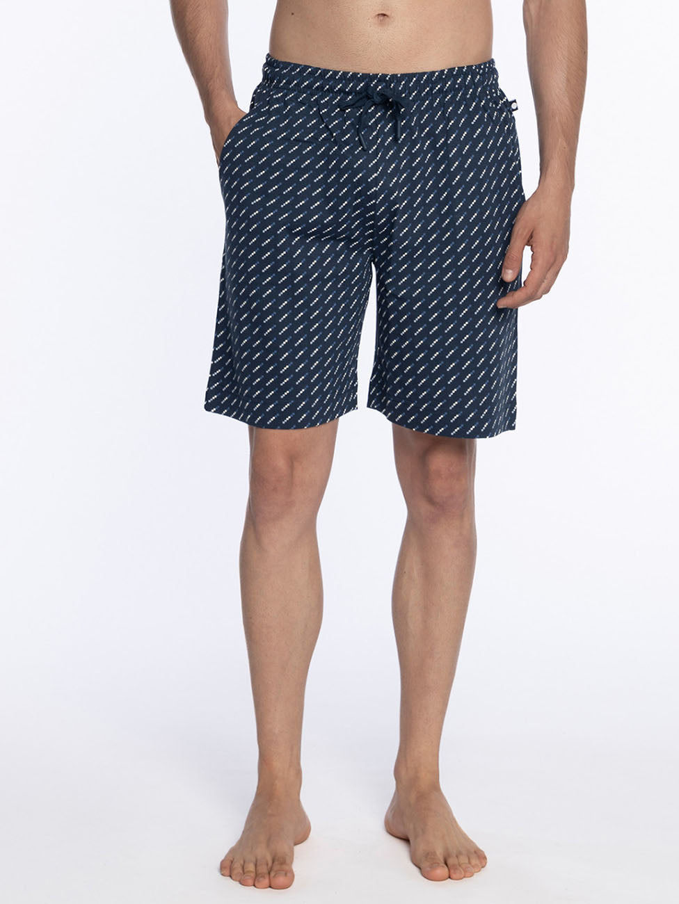 Punto Blanco Clay Black Print Shorts