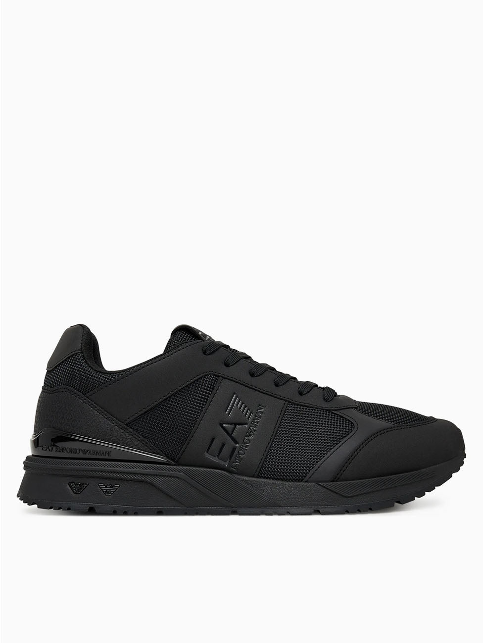 EA7 Triple Black Evo Mesh Sneakers