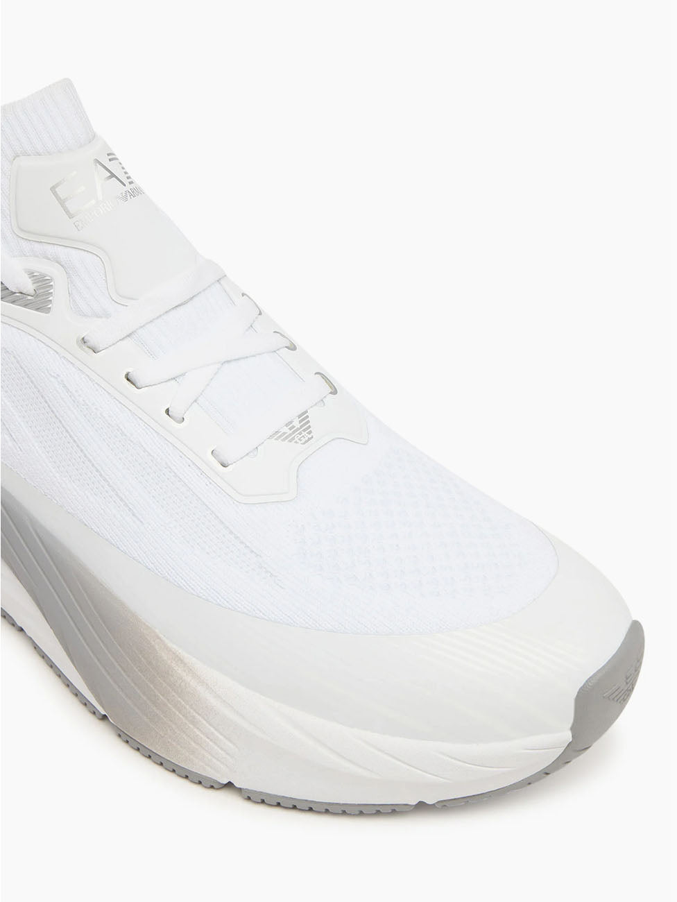 EA7 White Sonic Knit sneakers