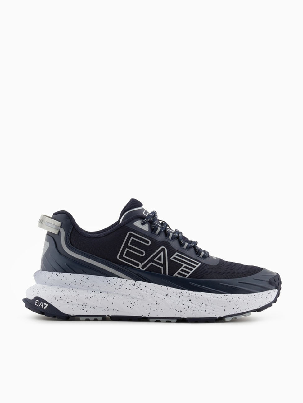 EA7 Navy & Grey Crusher Distance Sonic Trail Sneakers