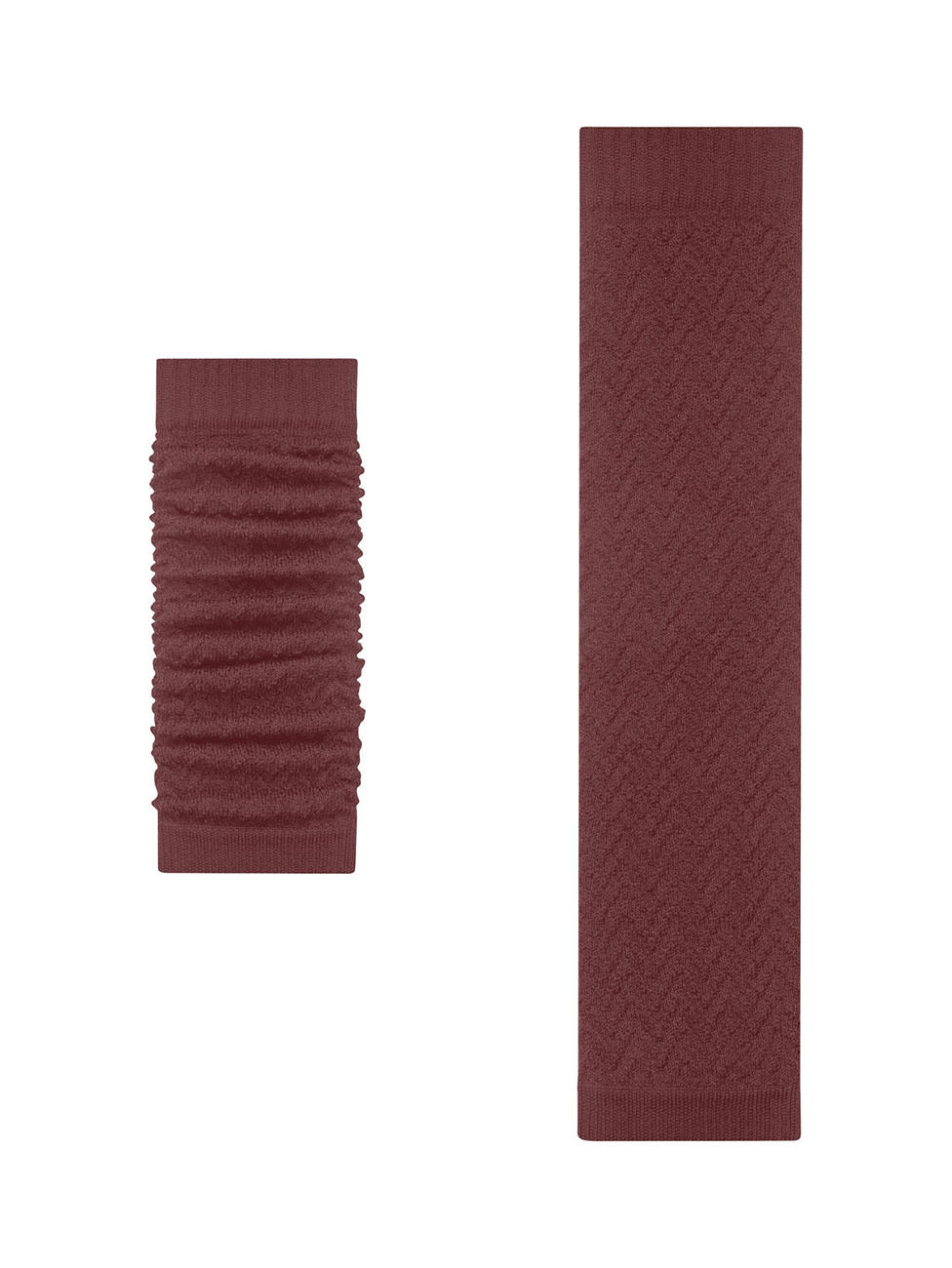 Falke Fable Estate Leg Warmers - Bordeaux