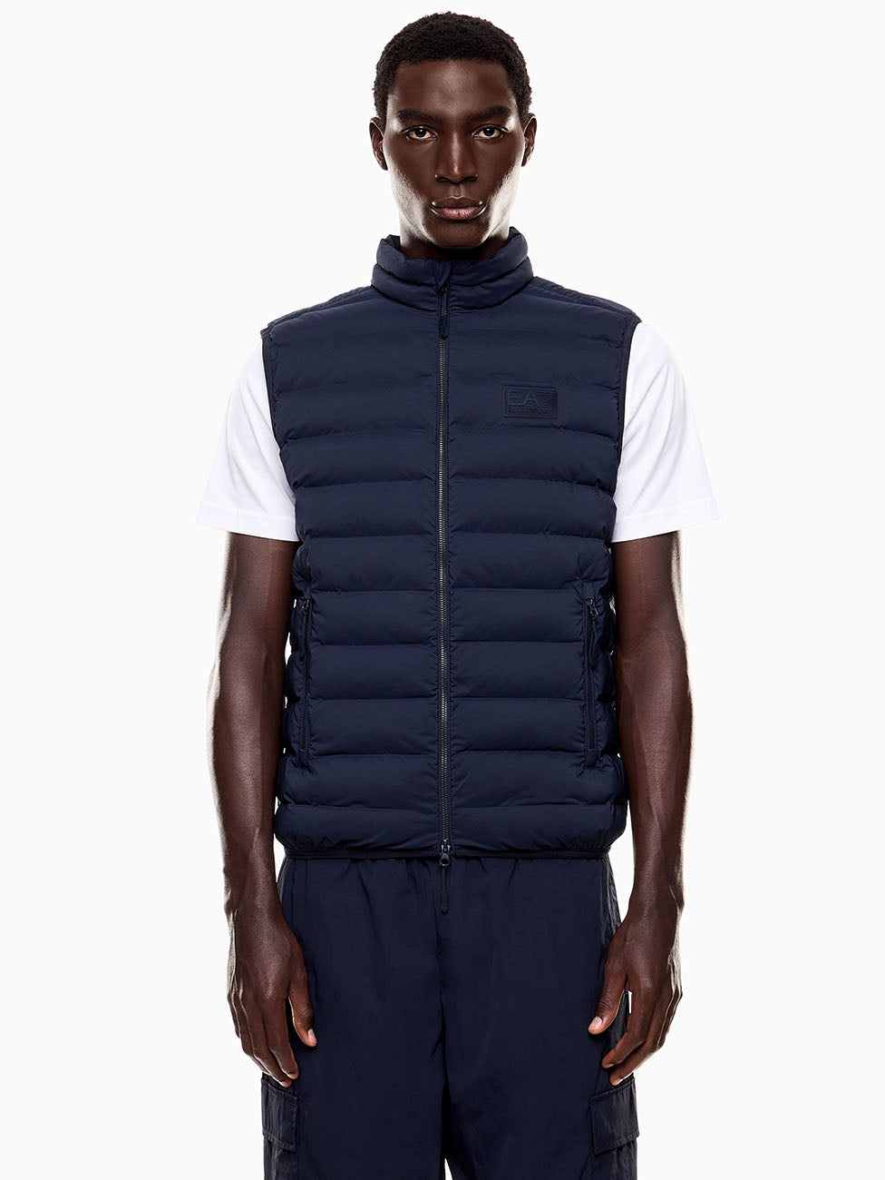 EA7 Technical Fabric Padded Gilet