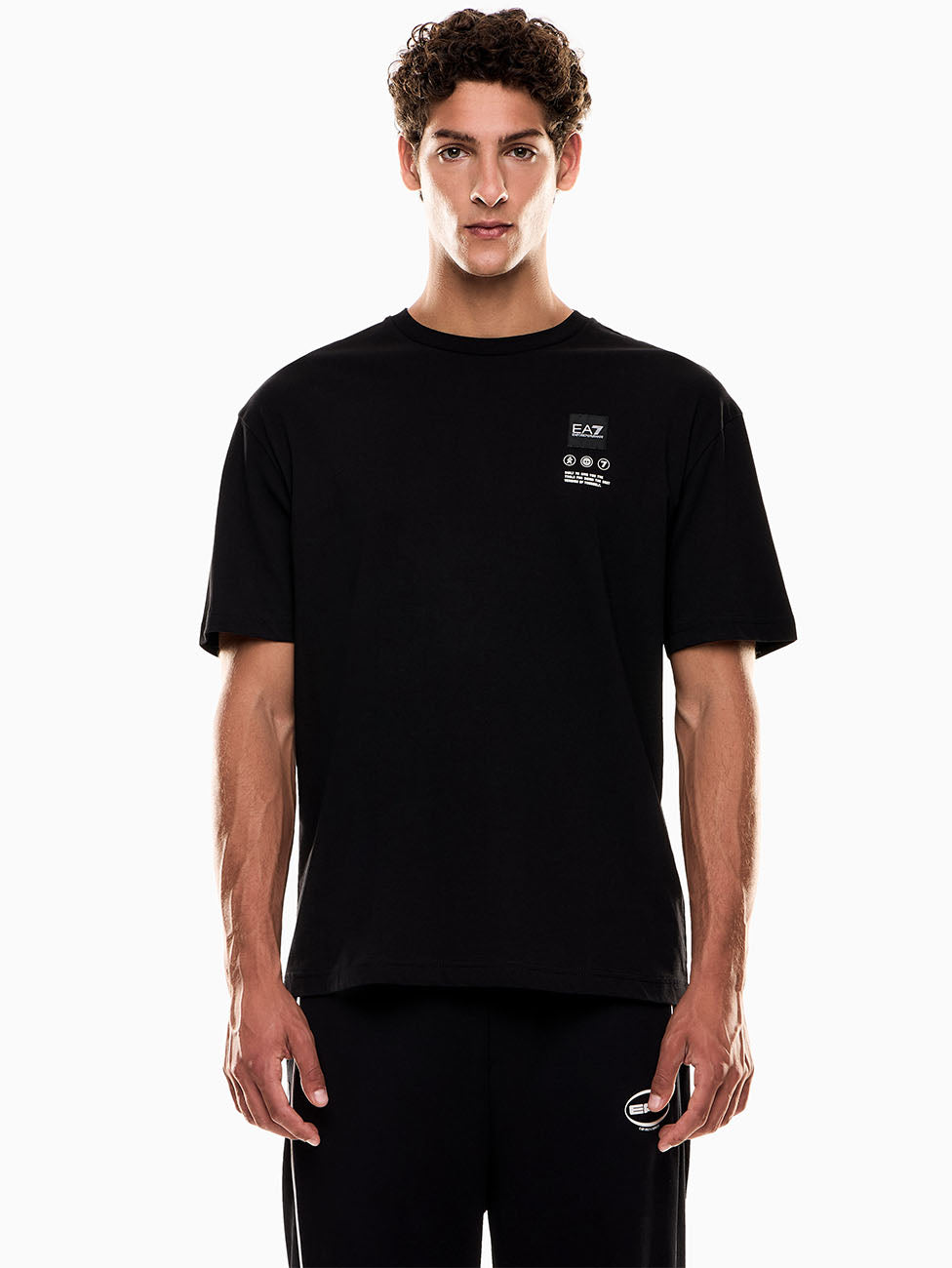 EA7 Logo Series Printed T-shirt