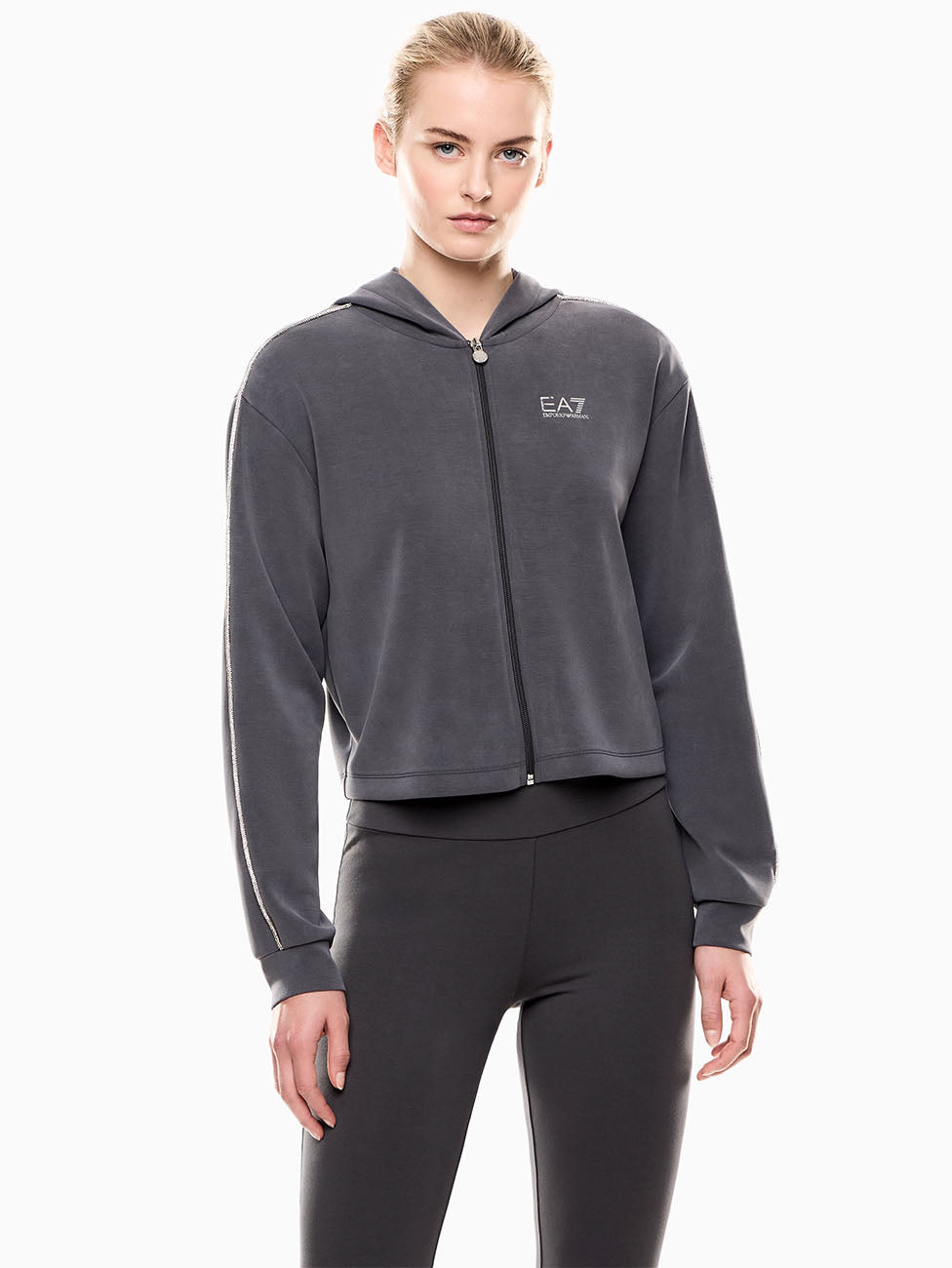 EA7 Precious Zip-up Women's Sweatshirt
