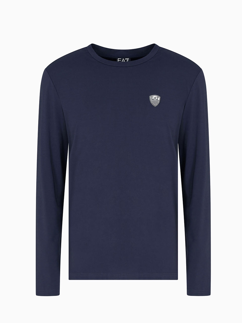 EA7 Navy Long-Sleeved T-shirt