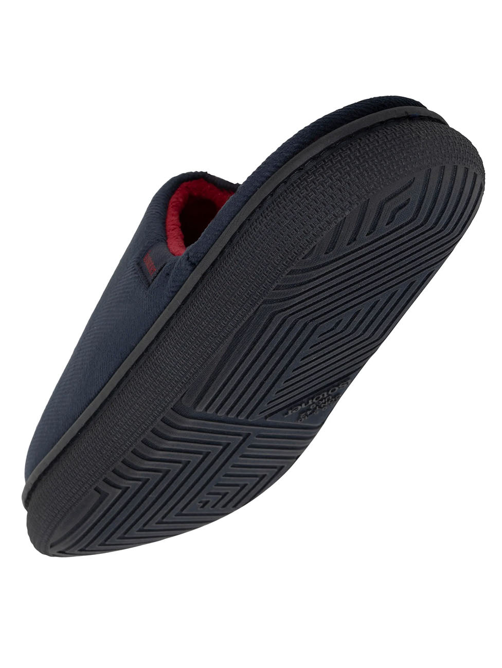 Isotoner Navy Bloup Men's Slippers