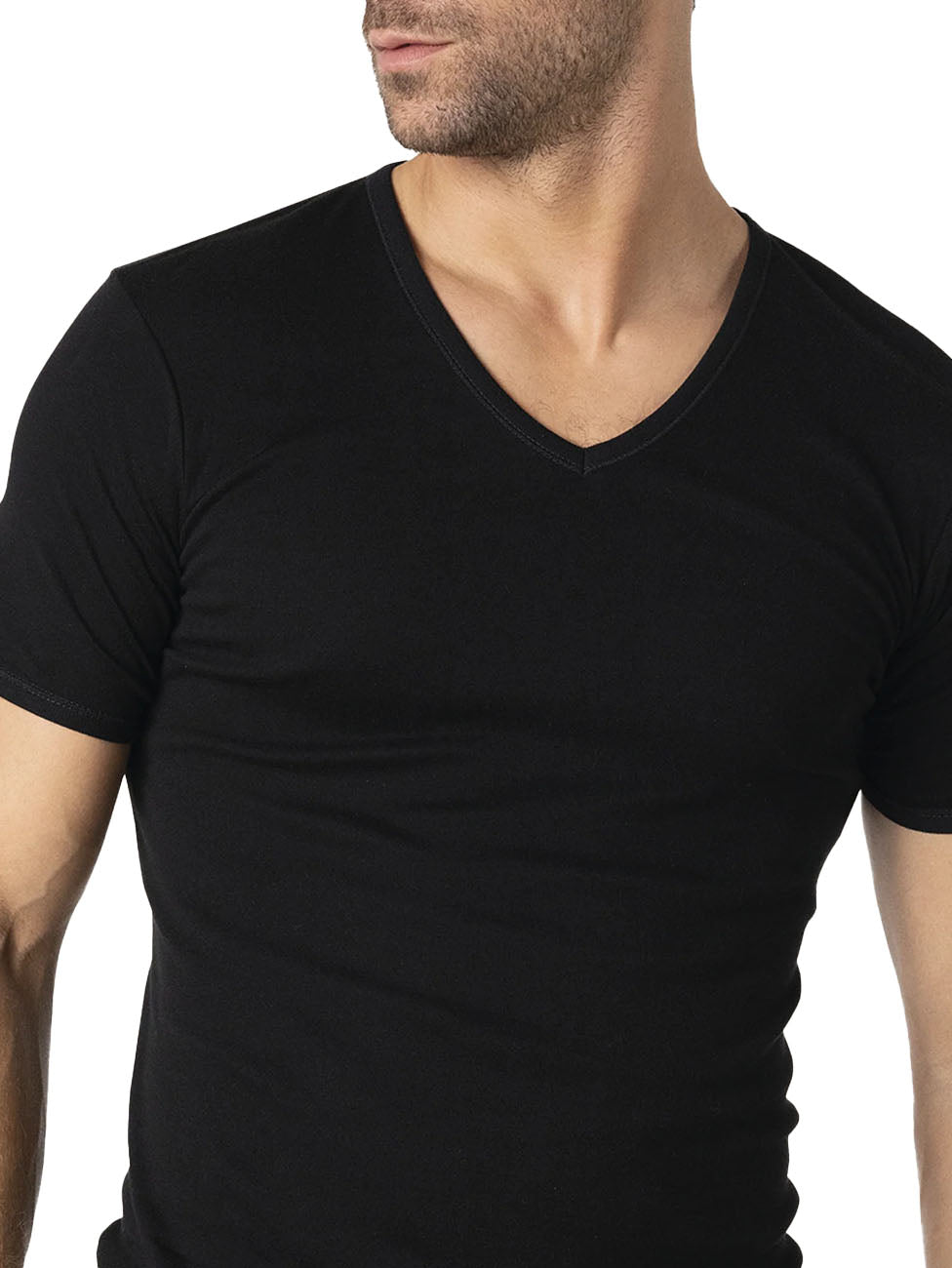 Eminence Pure Premium Cotton Men's V-Neck T-shirt