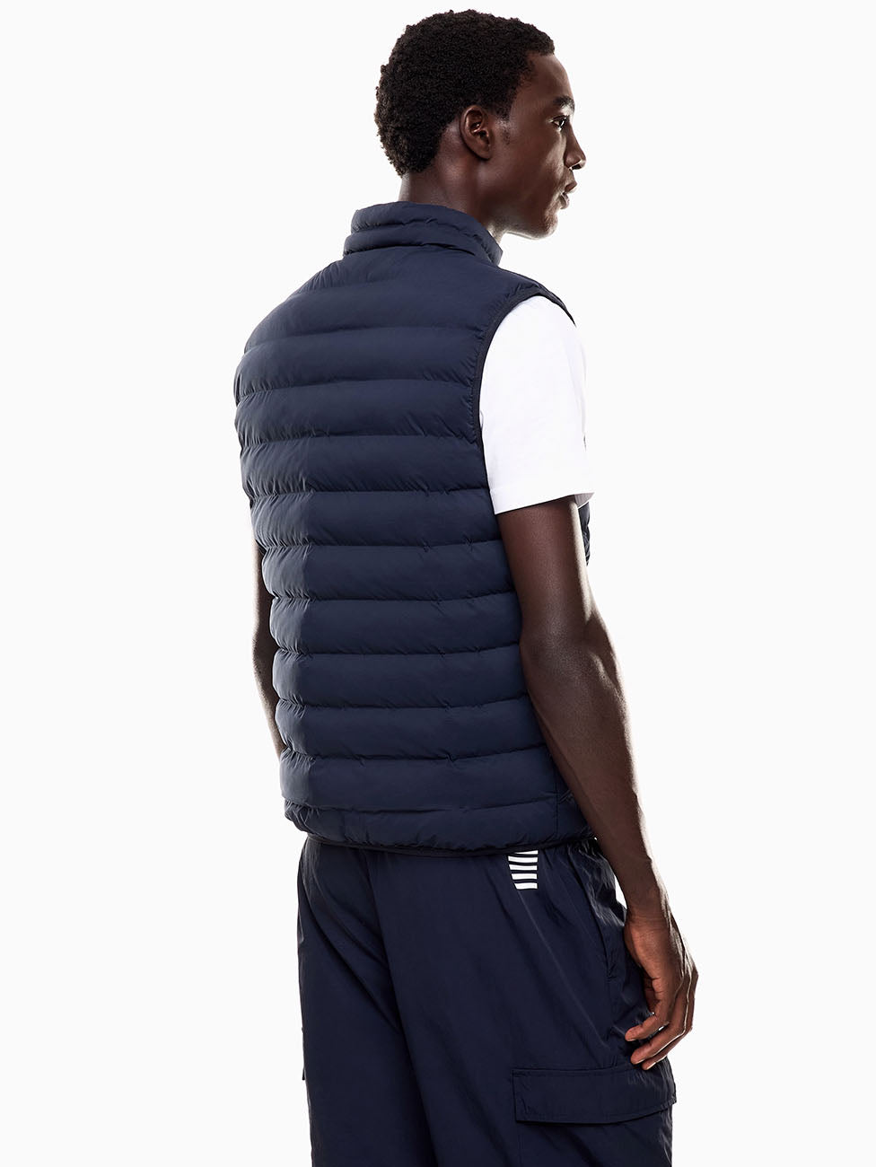 EA7 Technical Fabric Padded Gilet