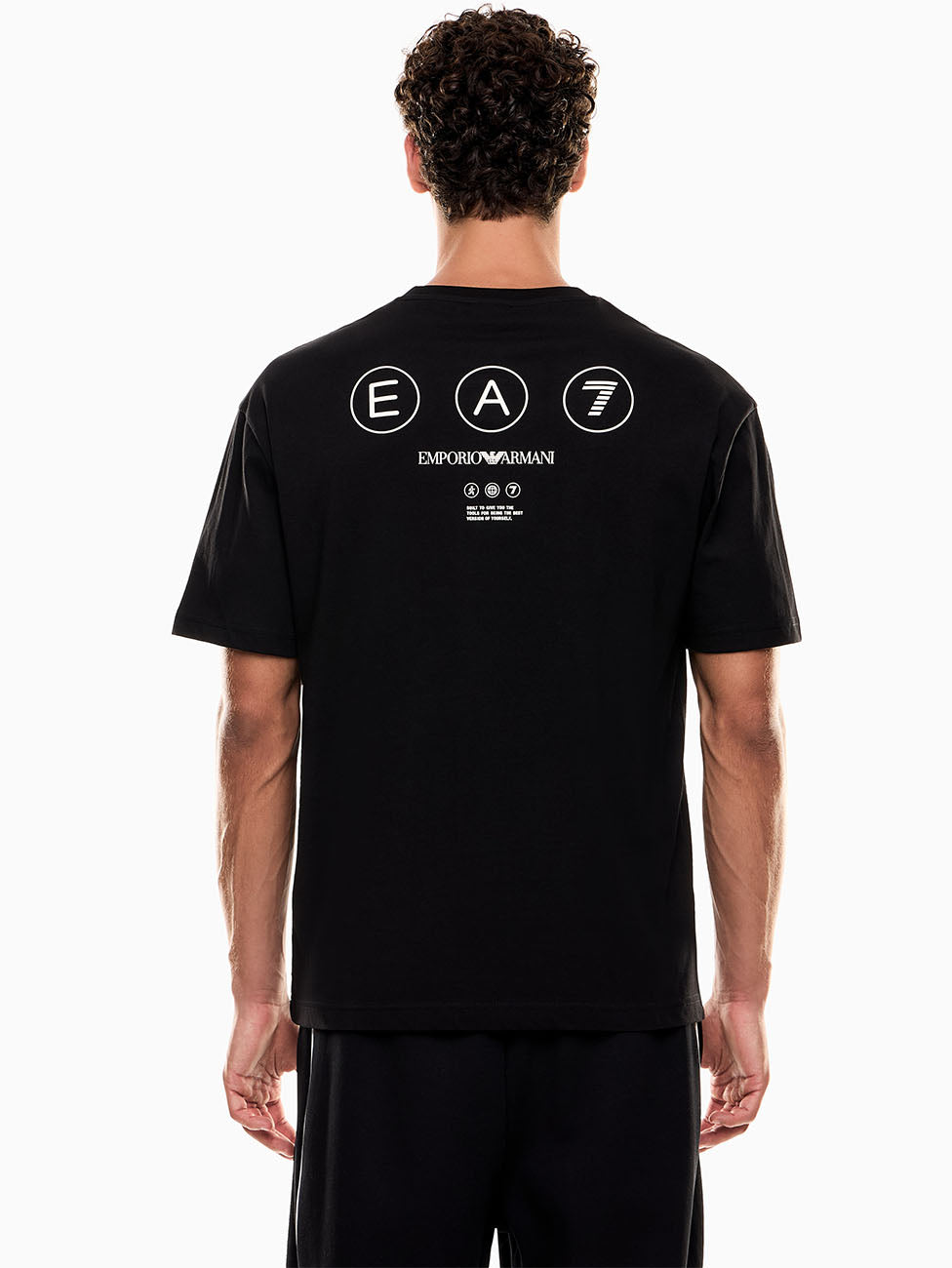 EA7 Logo Series Printed T-shirt