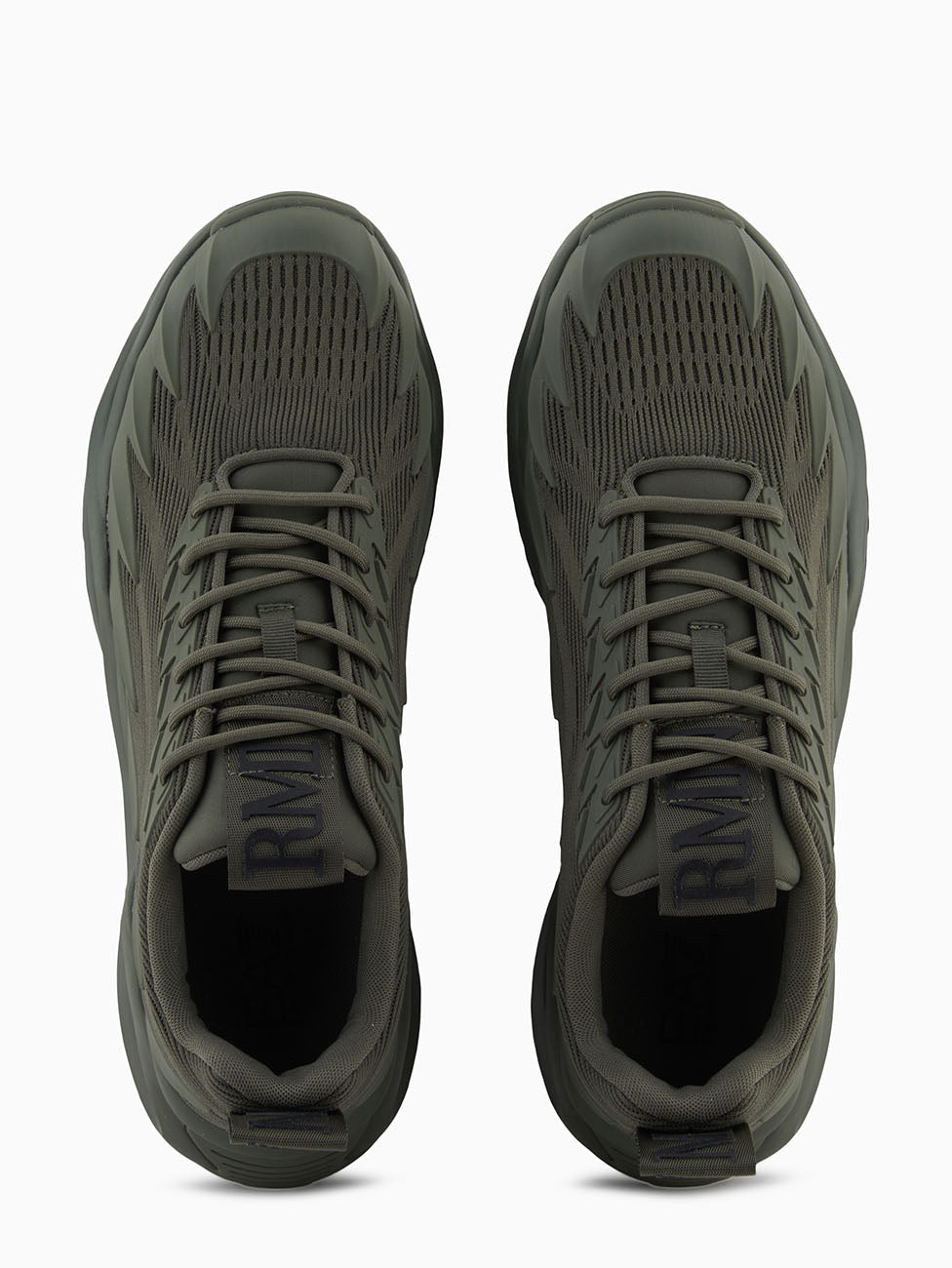 EA7 Olive Green Infinity Galaxy Sneakers