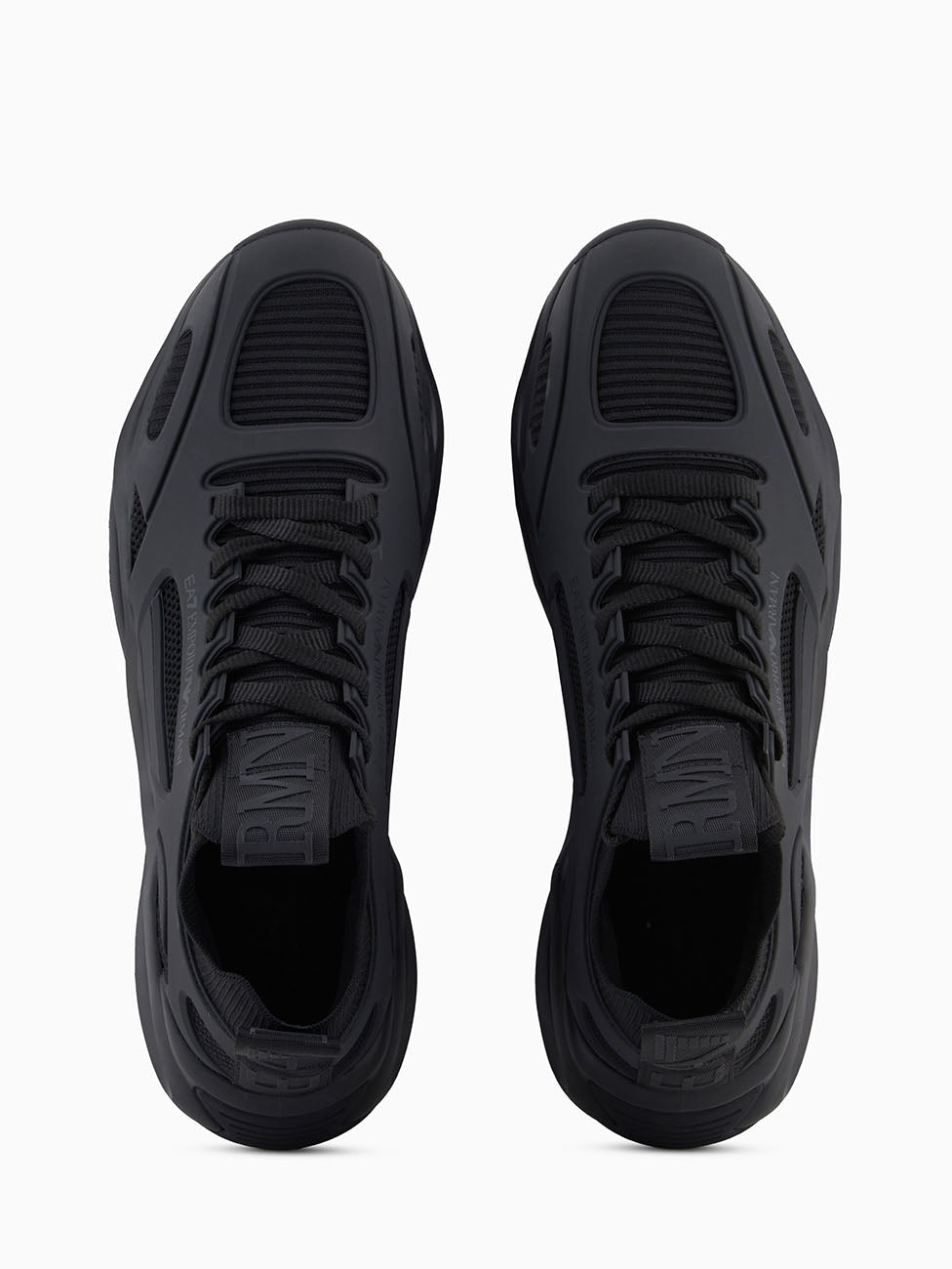 EA7 Triple Black Infinity Cage Sneakers
