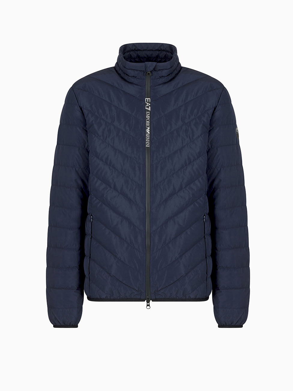 EA7 Navy Premium Shield Men's Down Jacket
