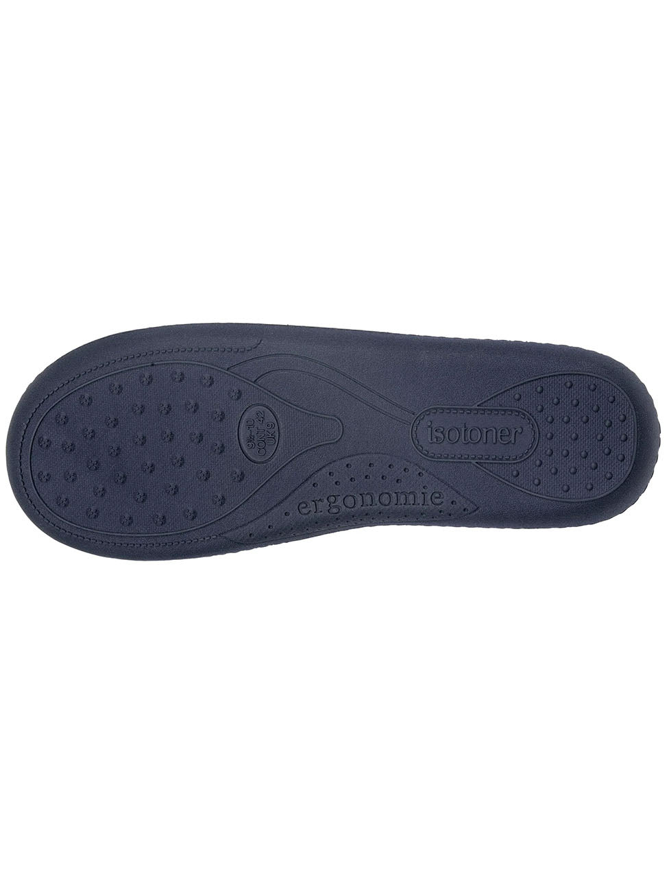 Isotoner Men's Closed Velvet Slippers