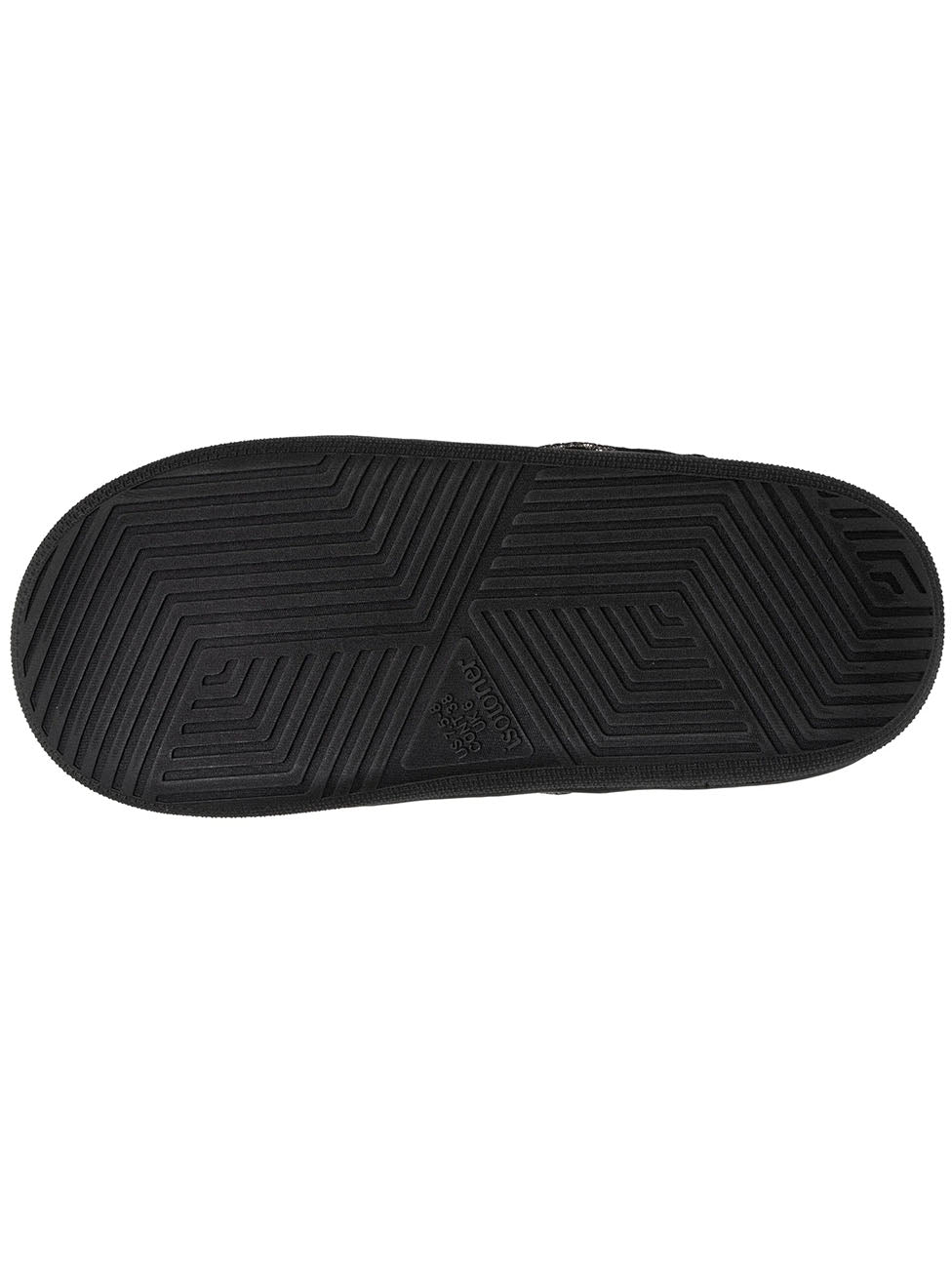 Isotoner Black Bloup Women's Slippers