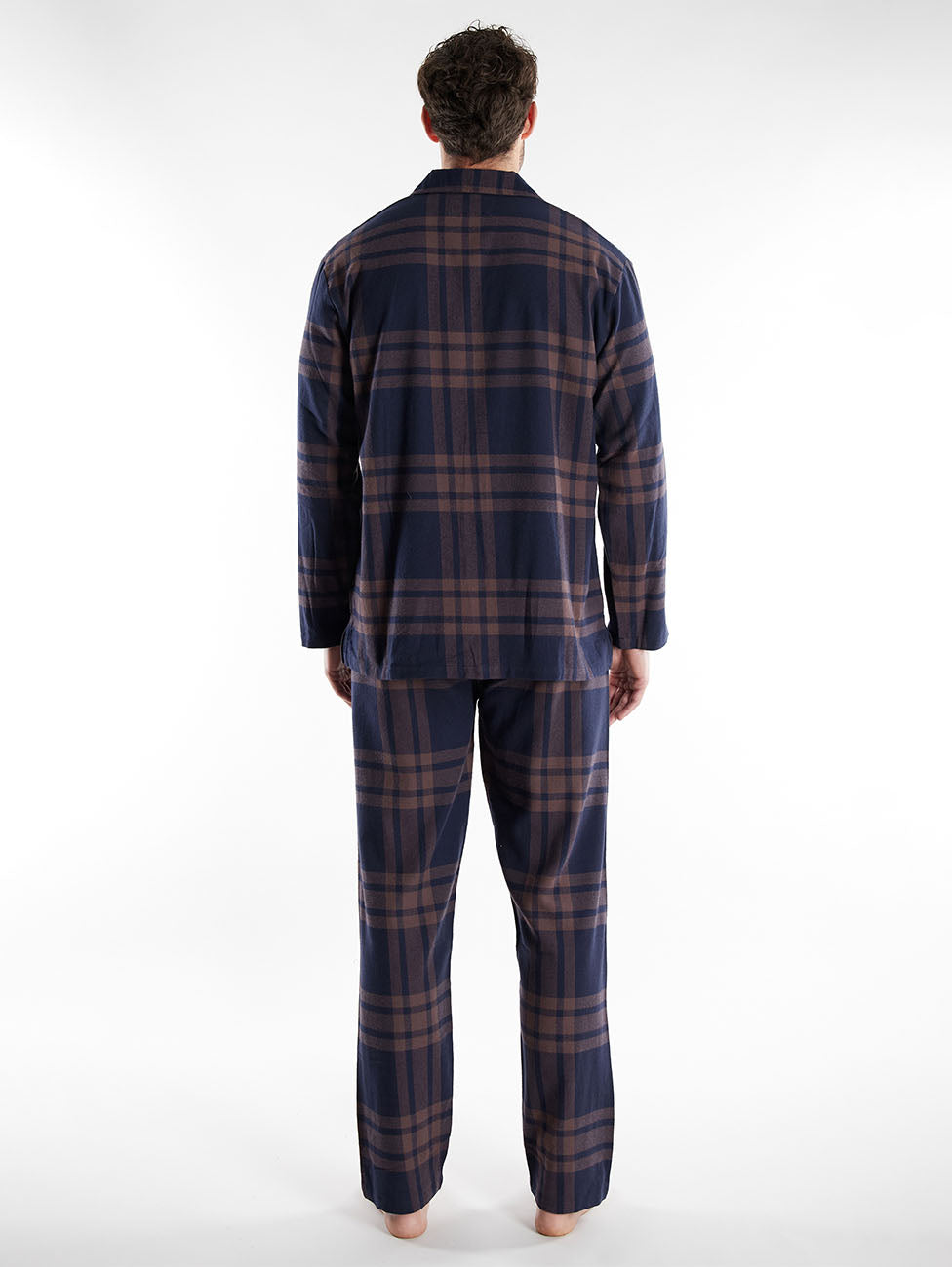 Tom Tailor Dark Brown Checkered Pyjama