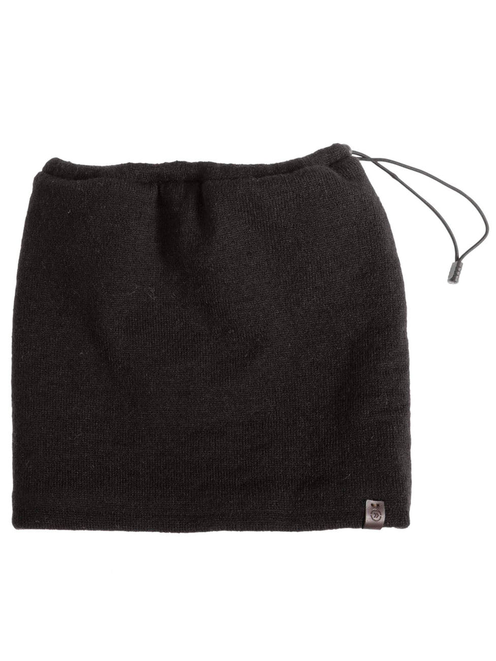 Isotoner Adjustable Men's Black Neck Warmer