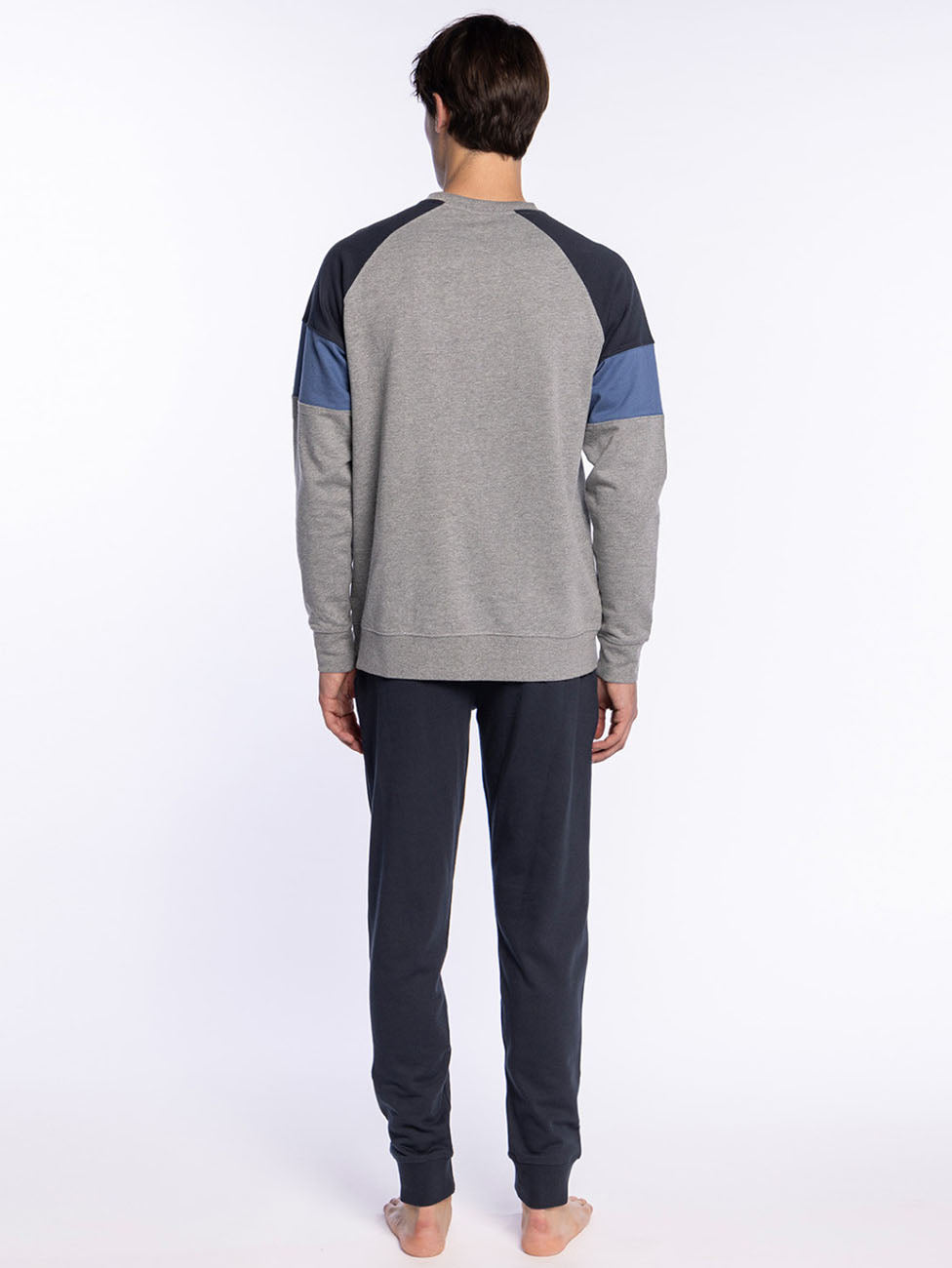 Punto Blanco Sophisticated Long Fleece Cuffed Pyjama