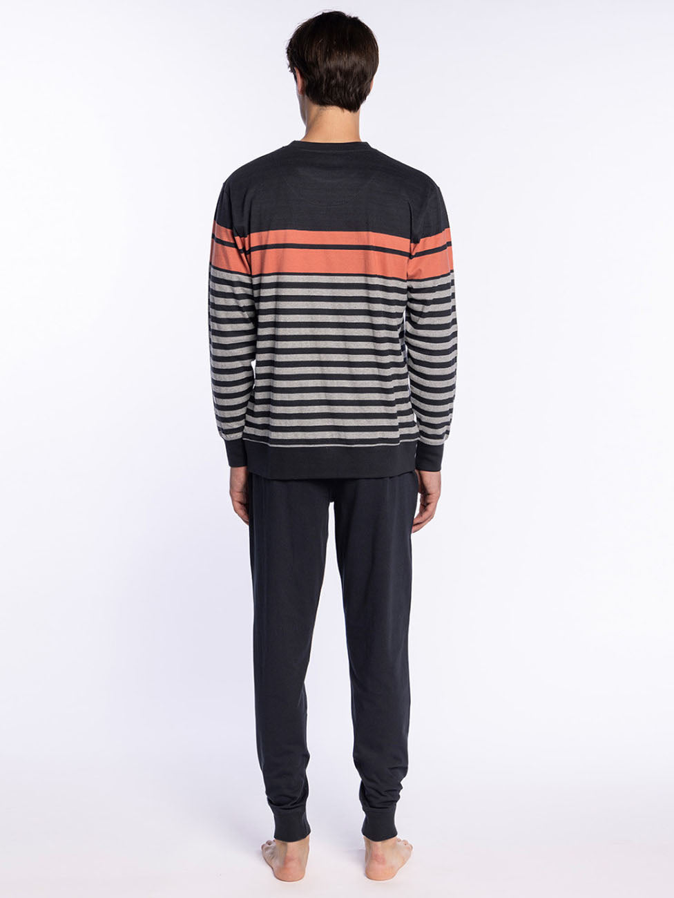 Punto Blanco Sophisticated Striped Long Cuffed Pyjama