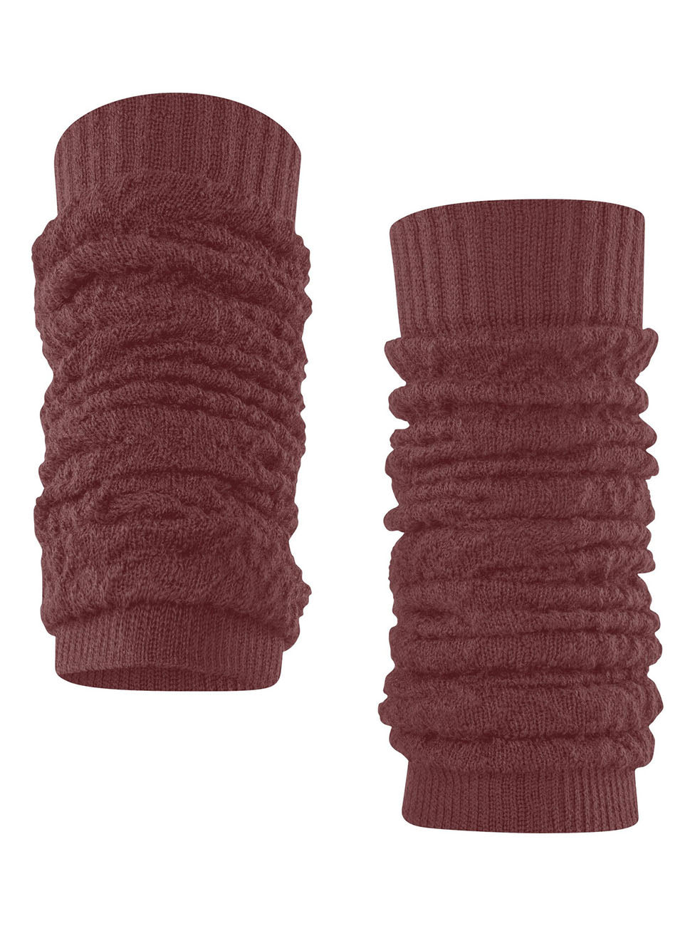 Falke Fable Estate Leg Warmers - Bordeaux