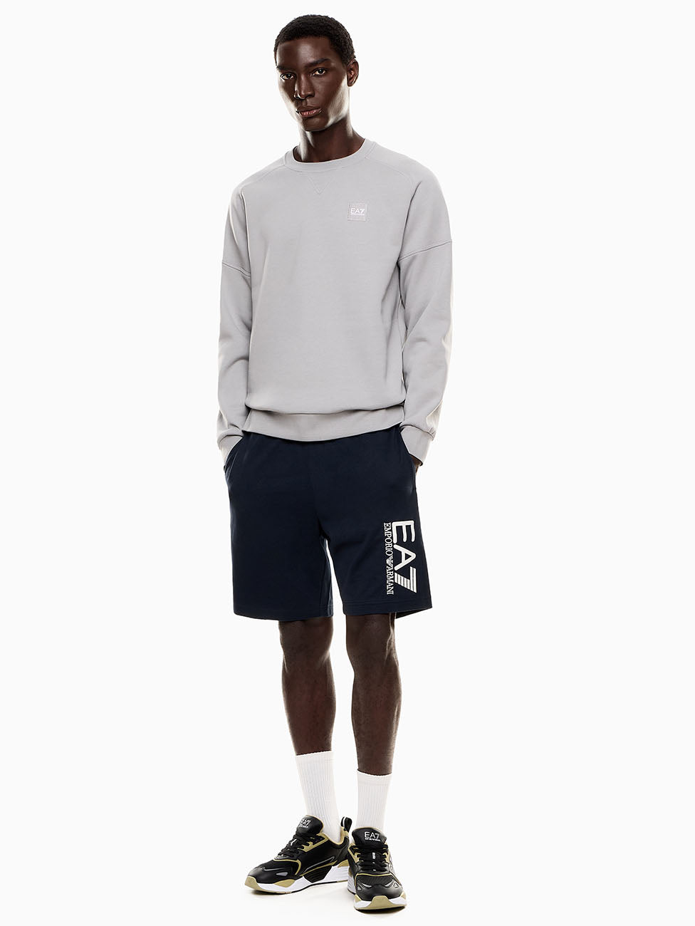 EA7 Visibility Crew-neck Sweatshirt