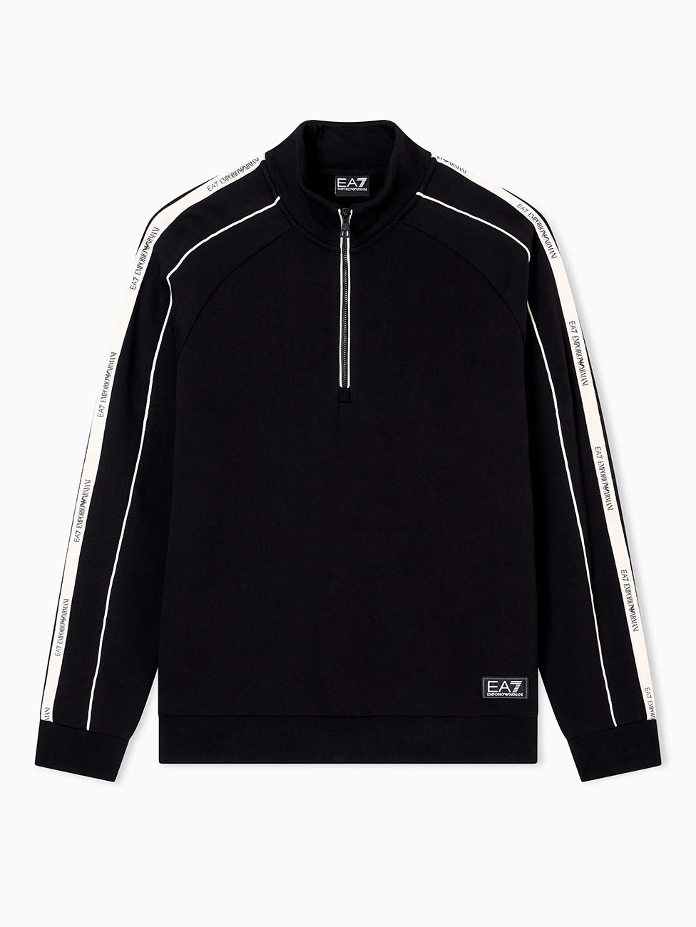 EA7 Cotton-blend Logo Series Sweatshirt