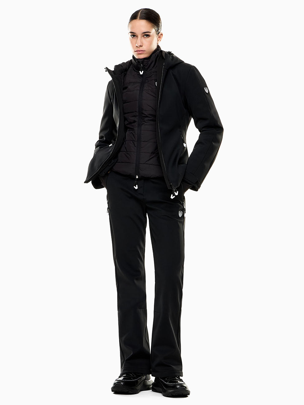 EA7 Softshell Padded Technical Women's Ski Suit