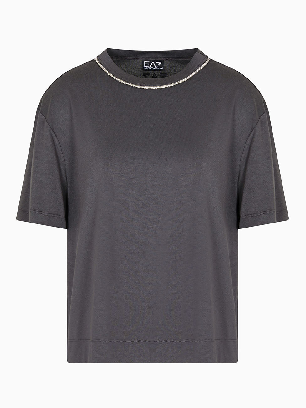 EA7 Precious Viscose-blend Women's T-Shirt