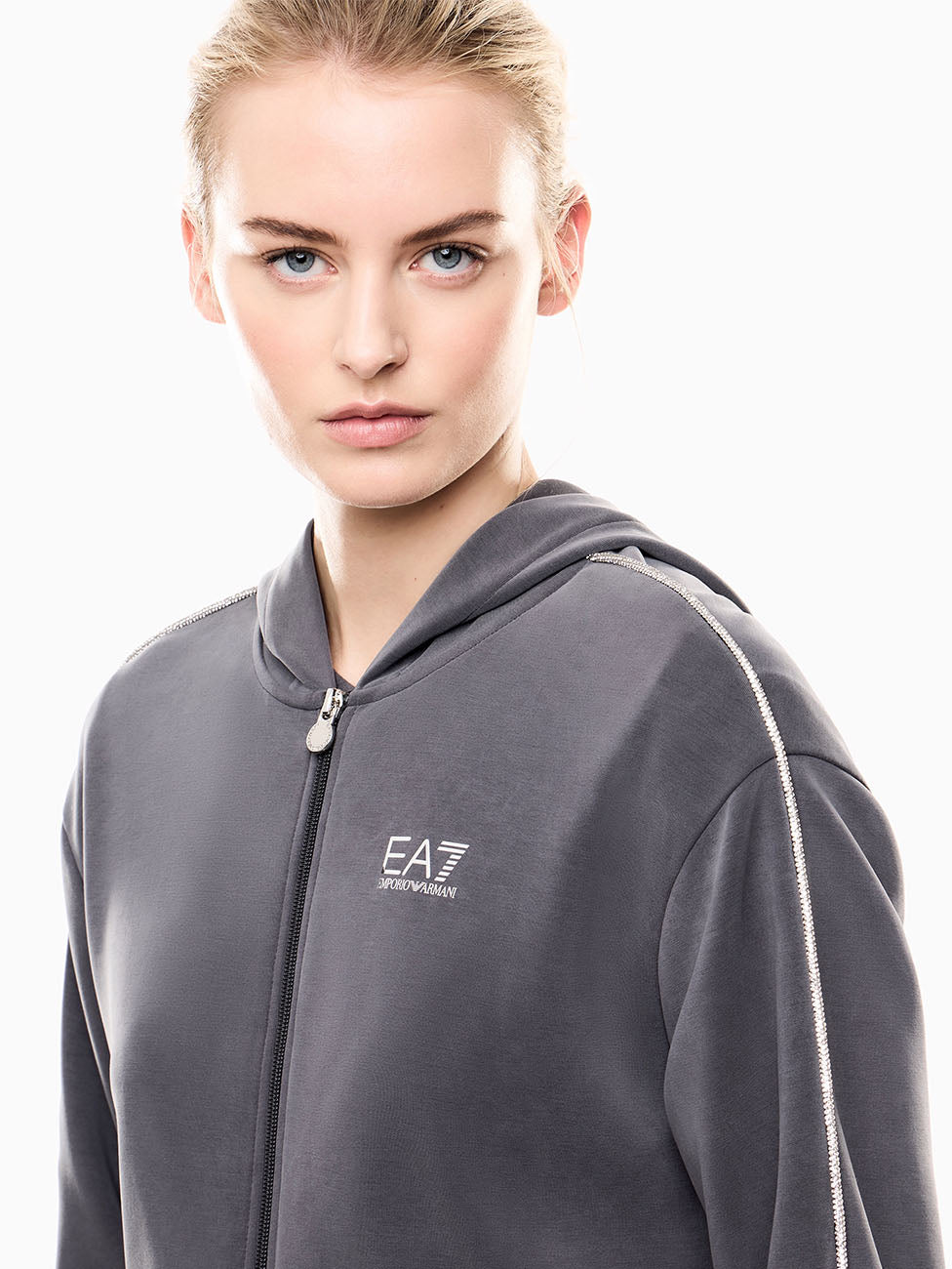 EA7 Precious Zip-up Women's Sweatshirt