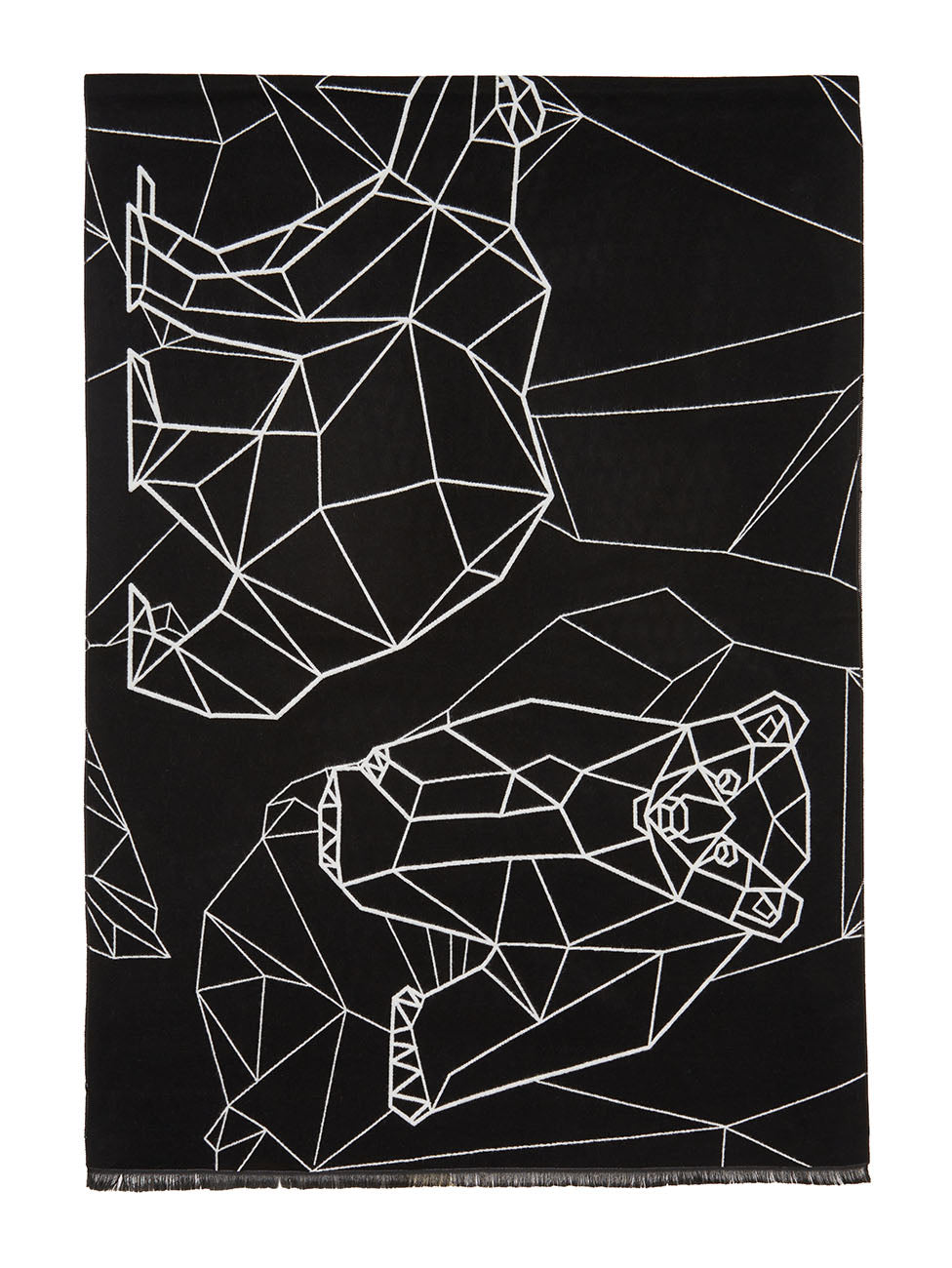 EA7 Geometric Bear Unisex Scarf