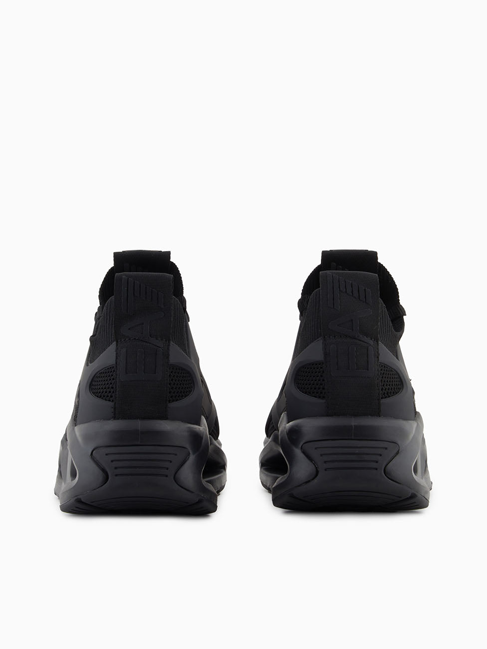 EA7 Triple Black Infinity Cage Sneakers