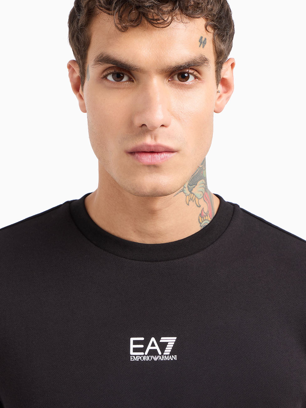 EA7 Core Identity Crew-neck Sweatshirt