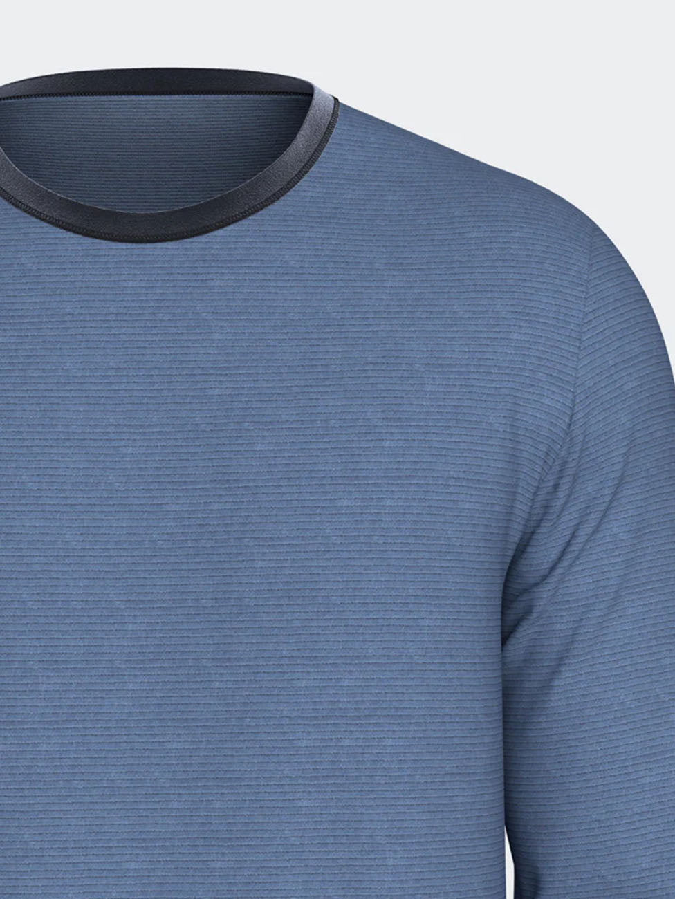 Impetus Men's Thermal Blue Velvet Pyjama