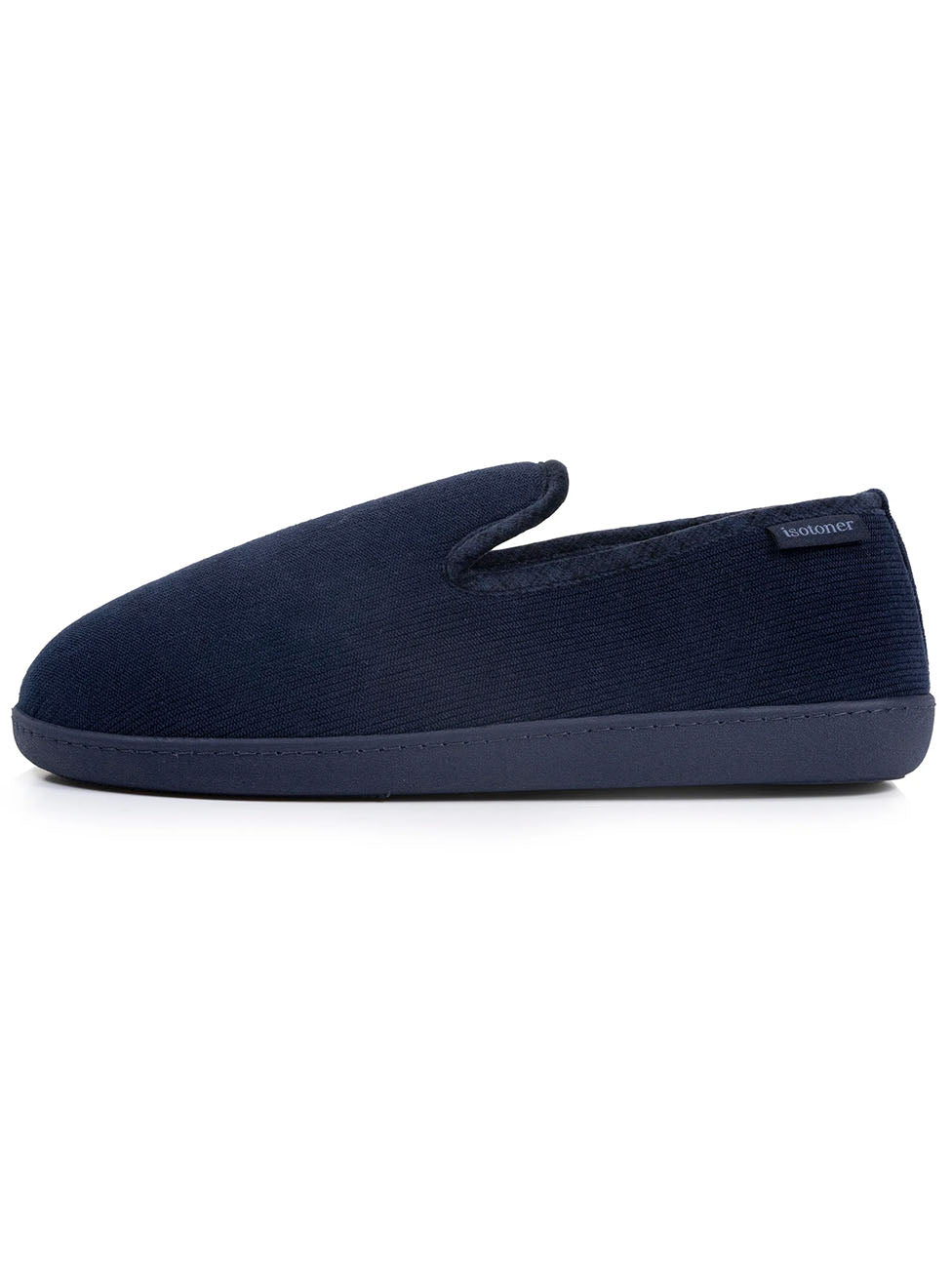 Isotoner Men's Closed Velvet Slippers