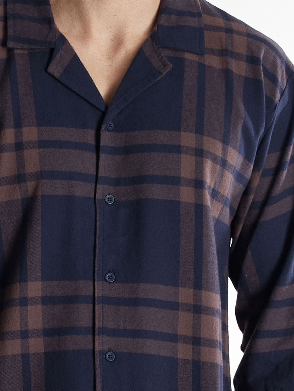 Tom Tailor Dark Brown Checkered Pyjama